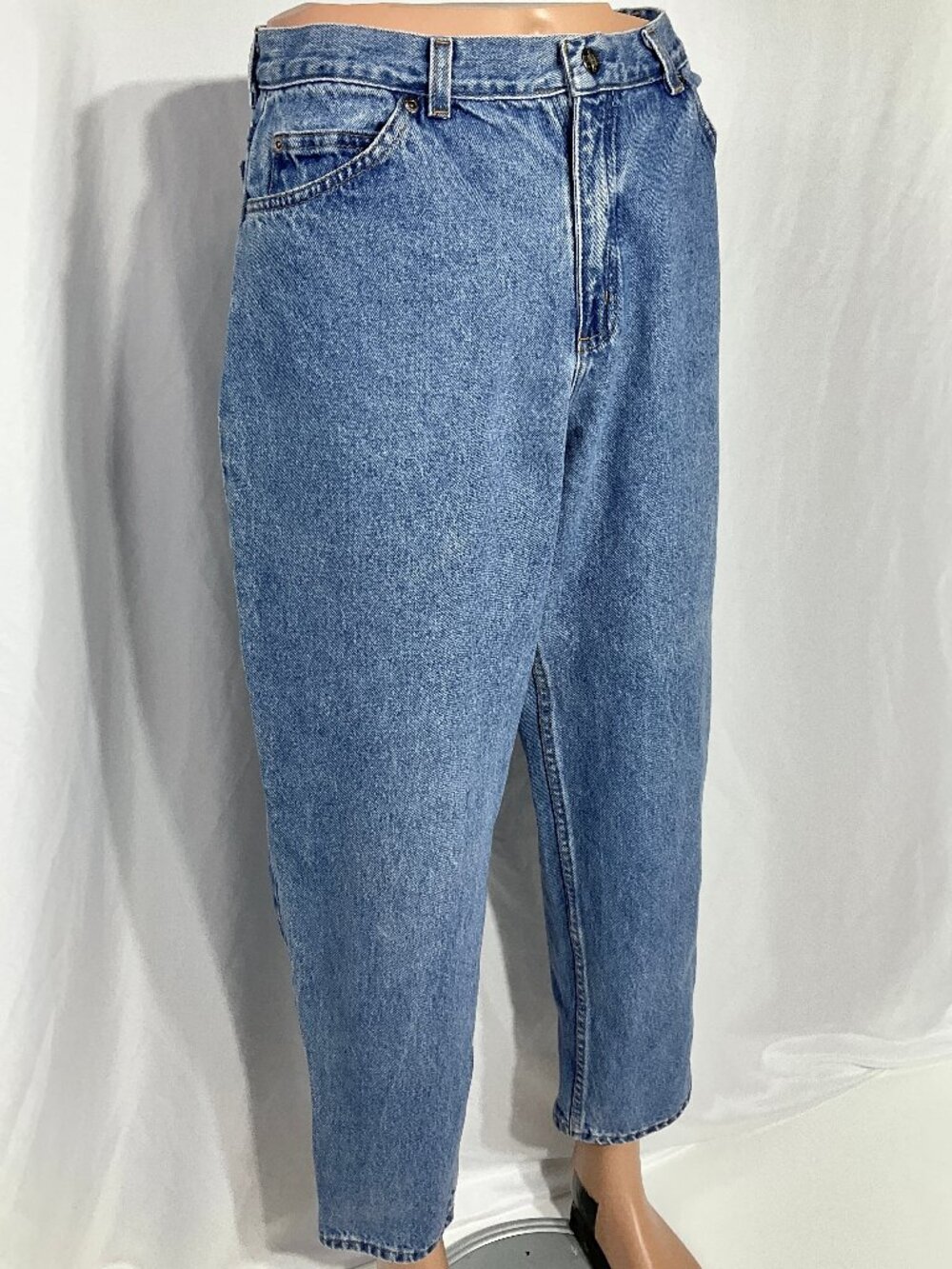 Arizona Jeans Girls Sz 16 1/2 Jeans Denim Vintage Tapered